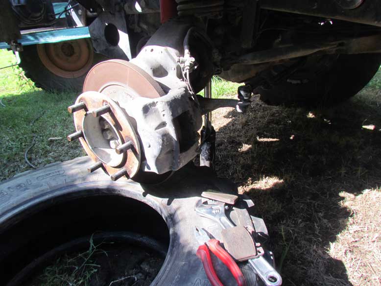 cambio de pastillas de freno